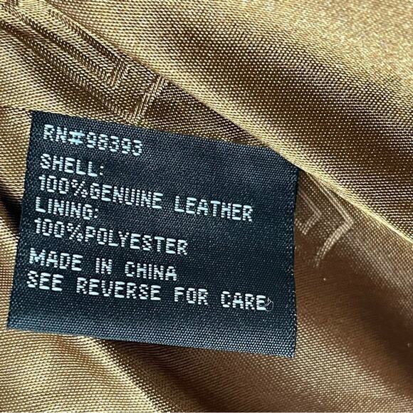 Pamela McCoy Western Fringed Suede Jacket, Copper, Cowboy Carter, Festival, L - Picture 11 of 12